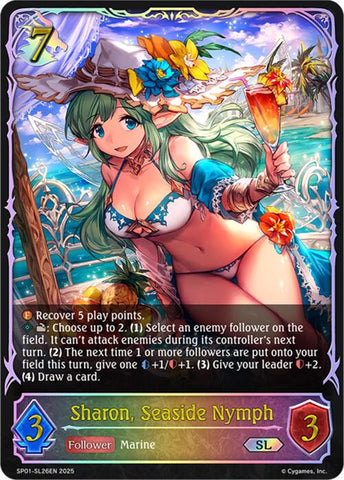 Sharon, Seaside Nymph (SL) (SP01-SL26EN) [Seaside Memories]