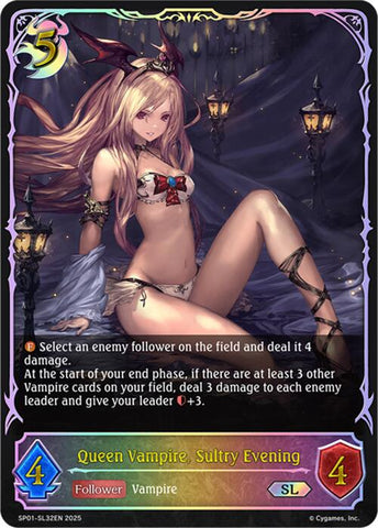 Queen Vampire, Sultry Evening (SL) (SP01-SL32EN) [Seaside Memories]