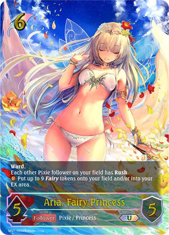 Aria, Fairy Princess (U) (SP01-U03EN) [Seaside Memories]