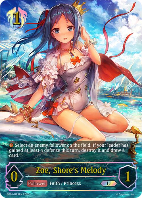 Zoe, Shore's Melody (U) (SP01-U23EN) [Seaside Memories]