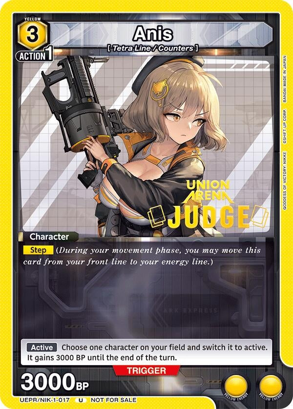 Image for Anis (Judge Pack) (UEPR) (UEPR/NIK-1-017) - Union Arena