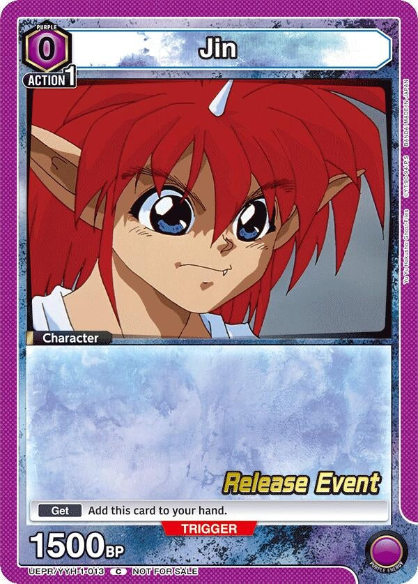 Image for Jin (013) (UE13BT_RE) (UEPR/YYH-1-013) - Union Arena