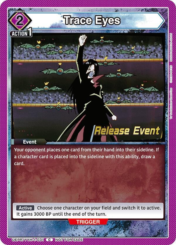 Image for Trace Eyes (UE13BT_RE) (UEPR/YYH-1-031) - Union Arena