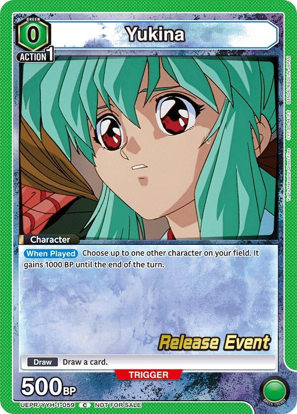 Image for Yukina (059) (UE13BT_RE) (UEPR/YYH-1-059) - Union Arena