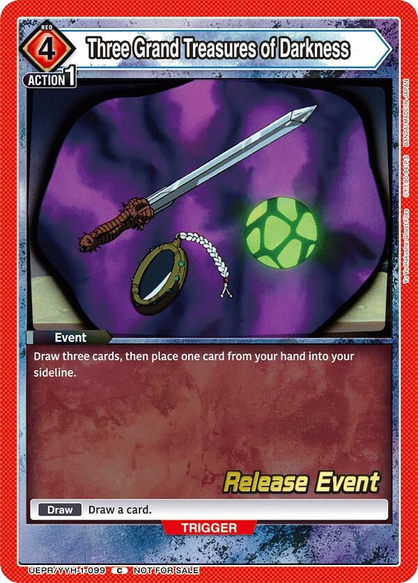 Image for Three Grand Treasures of Darkness (UE13BT_RE) (UEPR/YYH-1-099) - Union Arena