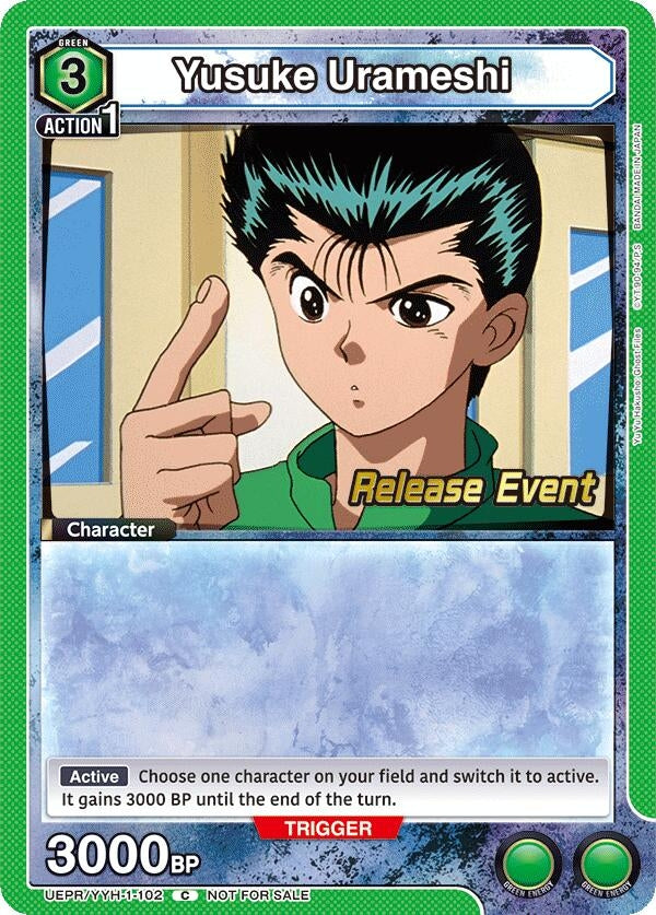 Image for Yusuke Urameshi (102) (UE13BT_RE) (UEPR/YYH-1-102) - Union Arena