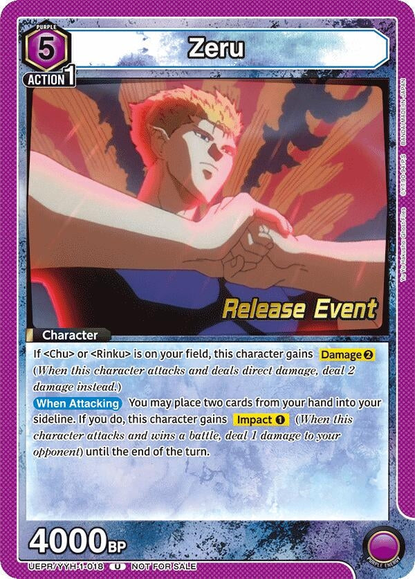 Image for Zeru (UE13BT_RE) (UEPR/YYH-1-018) - Union Arena