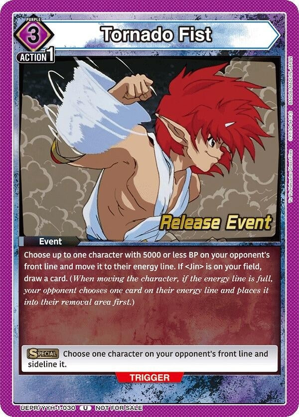 Image for Tornado Fist (UE13BT_RE) (UEPR/YYH-1-030) - Union Arena