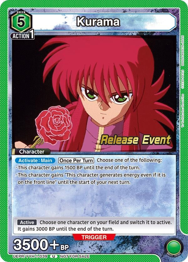 Image for Kurama (039) (UE13BT_RE) (UEPR/YYH-1-039) - Union Arena