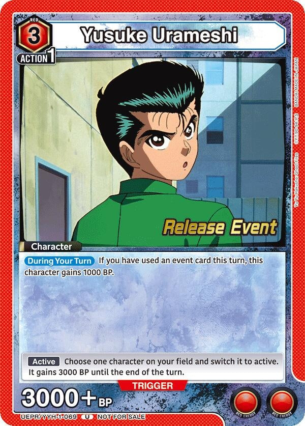 Image for Yusuke Urameshi (069) (UE13BT_RE) (UEPR/YYH-1-069) - Union Arena