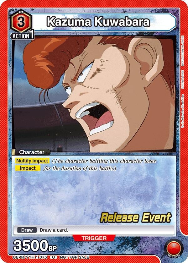 Image for Kazuma Kuwabara (075) (UE13BT_RE) (UEPR/YYH-1-075) - Union Arena