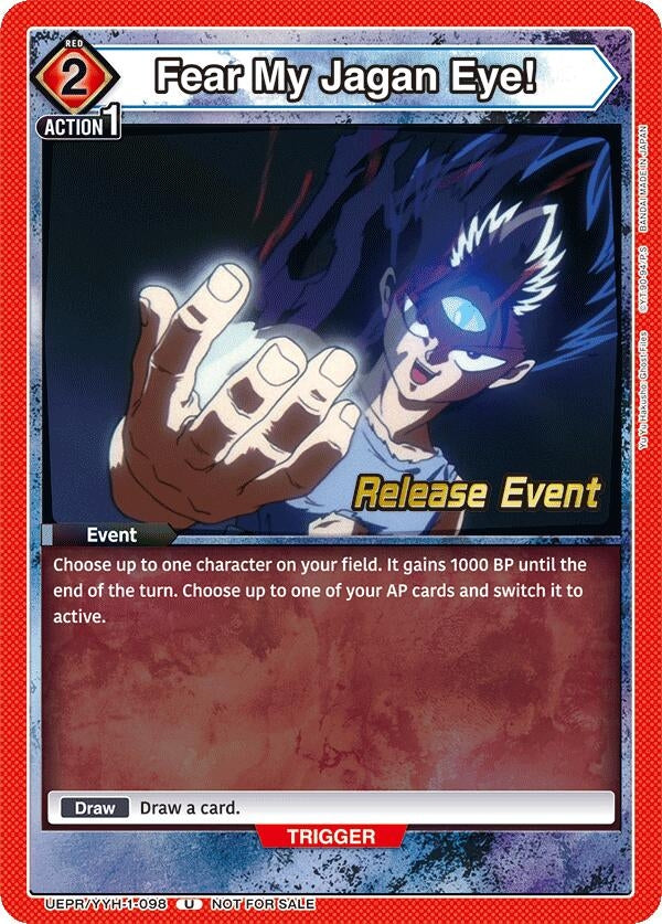 Image for Fear My Jagan Eye! (UE13BT_RE) (UEPR/YYH-1-098) - Union Arena
