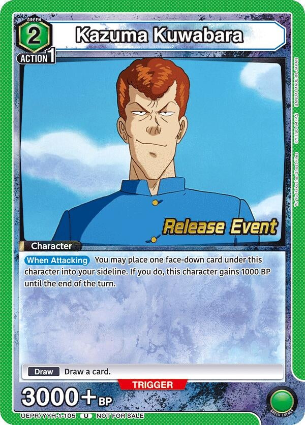 Image for Kazuma Kuwabara (105) (UE13BT_RE) (UEPR/YYH-1-105) - Union Arena