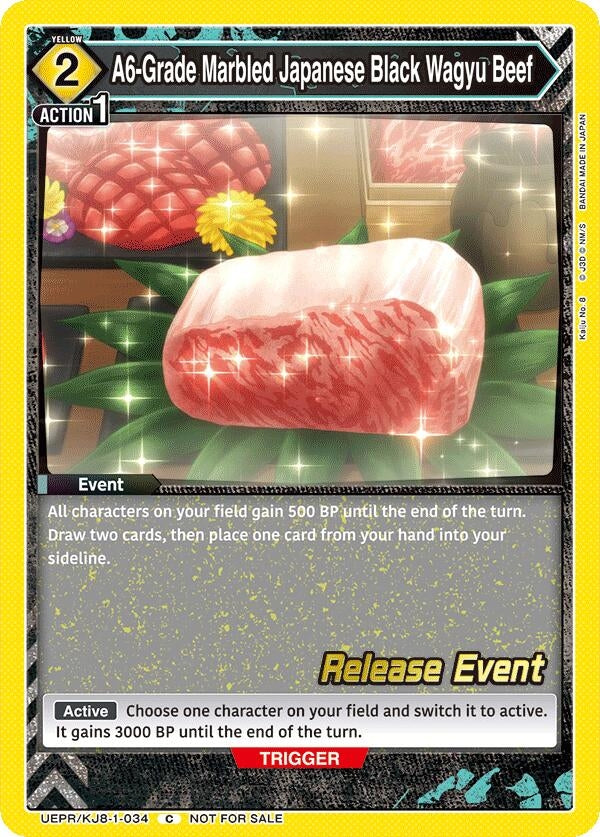 Image for A6-Grade Marbled Japanese Black Wagyu Beef (UE12BT_RE) (UEPR/KJ8-1-034) - Union Arena