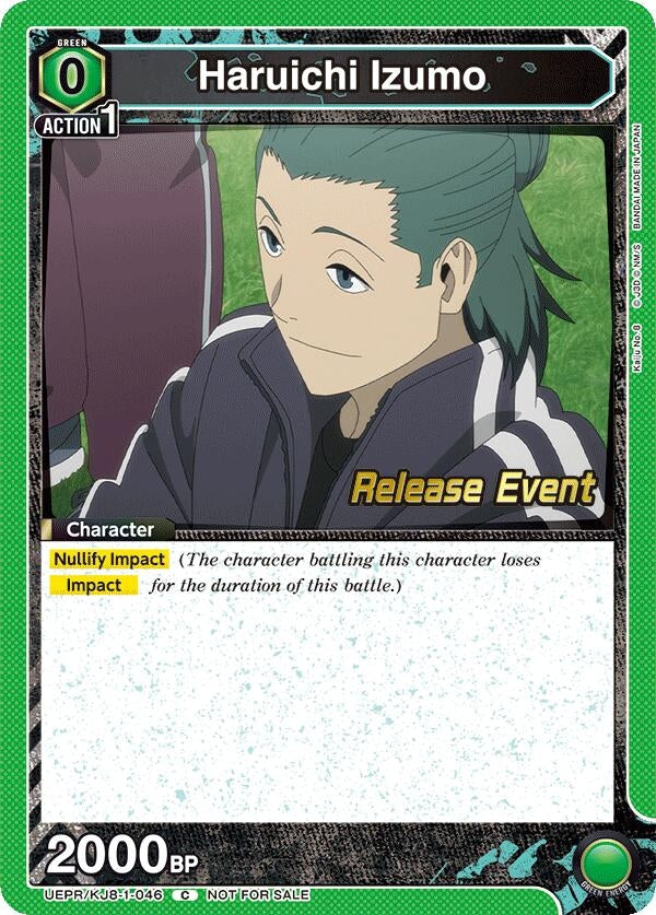 Image for Haruichi Izumo (046) (UE12BT_RE) (UEPR/KJ8-1-046) - Union Arena