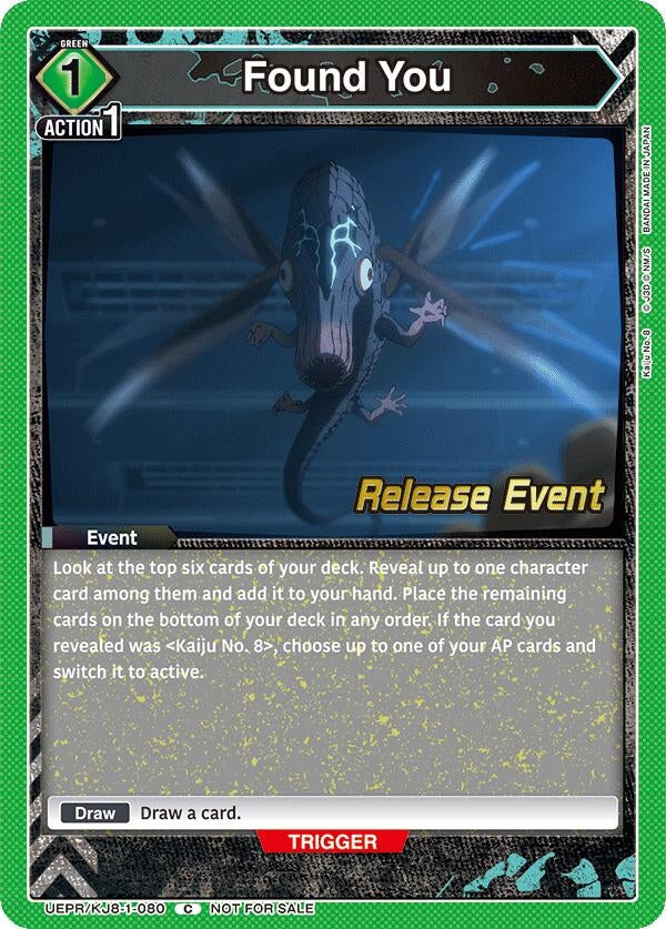 Image for Found You (UE12BT_RE) (UEPR/KJ8-1-080) - Union Arena