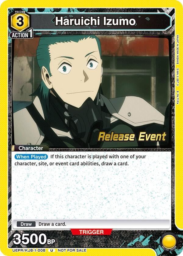 Image for Haruichi Izumo (008) (UE12BT_RE) (UEPR/KJ8-1-008) - Union Arena