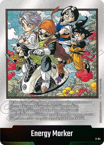 Energy Marker (E-84) [Fusion World Energy Markers]