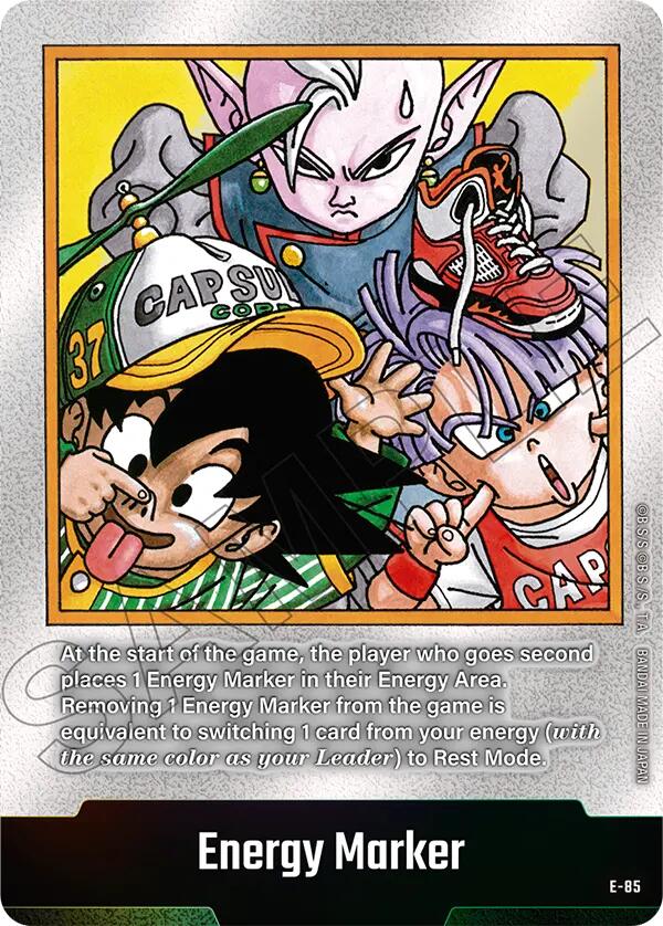 Energy Marker (E-85) [Fusion World Energy Markers]