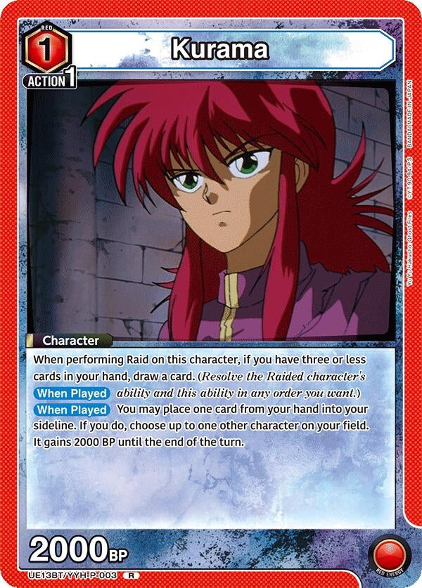 Image for Kurama (003) (UE13BT) (UE13BT/YYH-P-003) - Union Arena