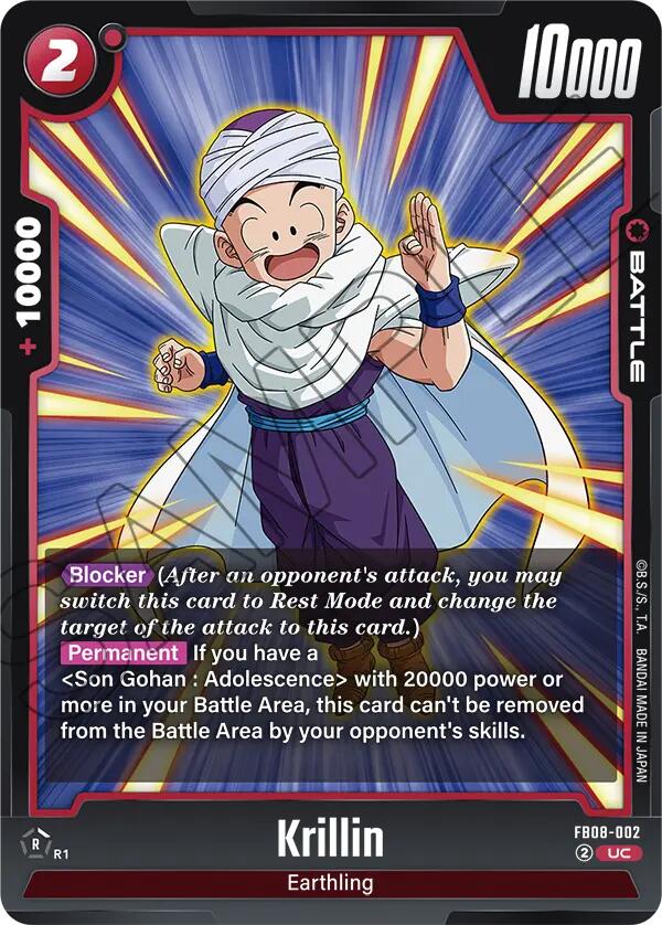 Krillin (FB08-002) [Saiyan's Pride]