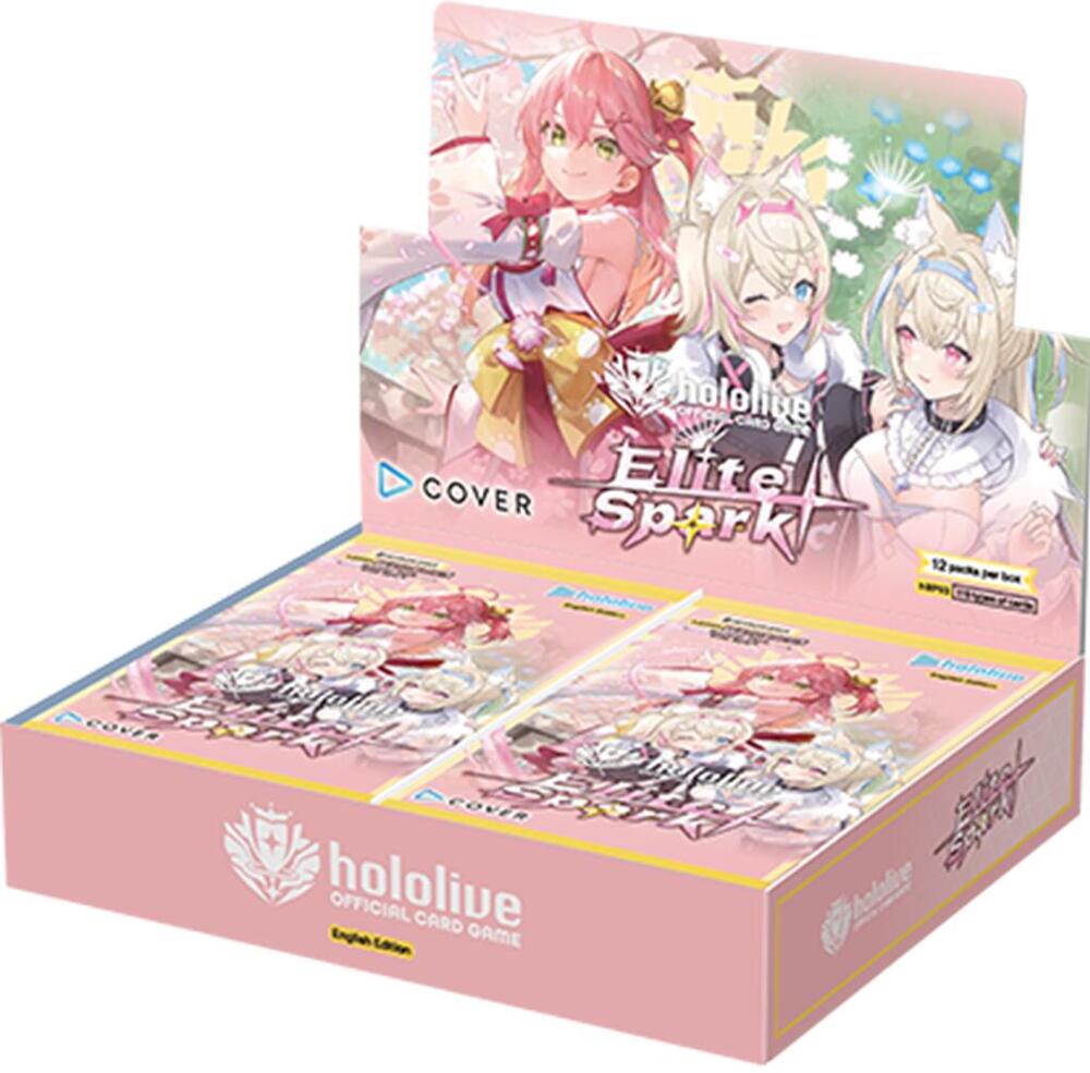 Hololive OCG - Elite Spark Booster Display
