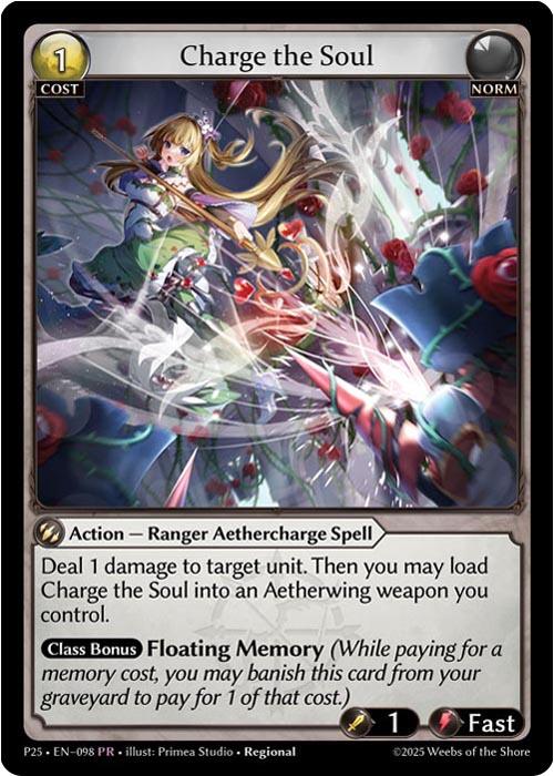 Charge the Soul (098) [Promotional Cards]