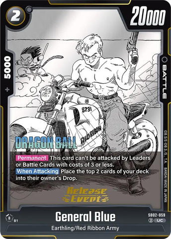 General Blue [Manga Booster 02 Release Event Cards]
