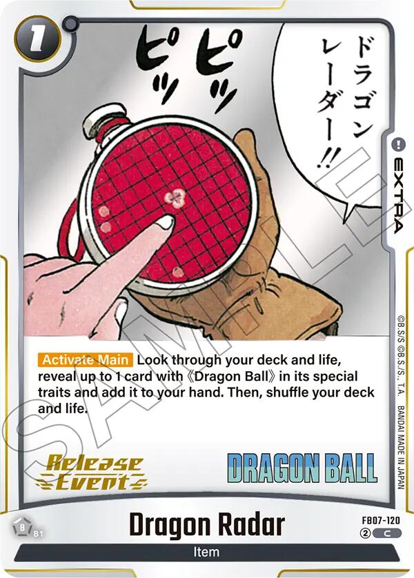 Dragon Radar [Manga Booster 02 Release Event Cards]