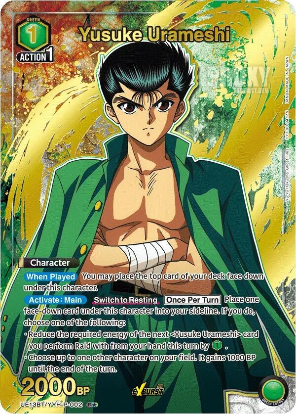 Image for Yusuke Urameshi (002) (R*) (UE13BT) (UE13BT/YYH-P-002) - Union Arena