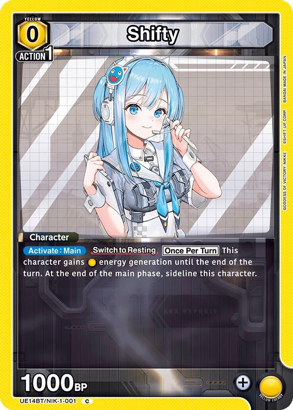 Image for Shifty (UE14BT) (UE14BT/NIK-1-001) - Union Arena