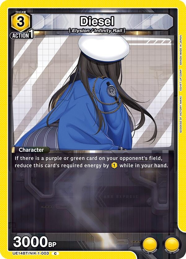 Image for Diesel (UE14BT) (UE14BT/NIK-1-003) - Union Arena