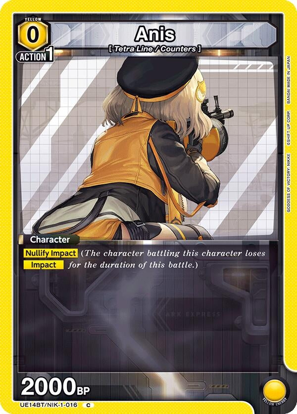Image for Anis (016) (UE14BT) (UE14BT/NIK-1-016) - Union Arena