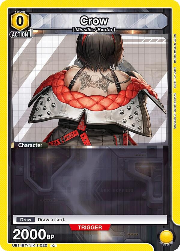 Image for Crow (020) (UE14BT) (UE14BT/NIK-1-020) - Union Arena