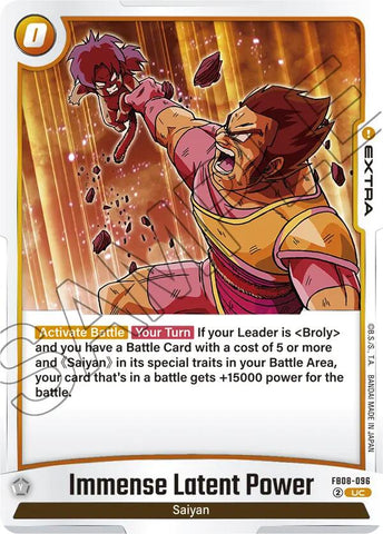 Immense Latent Power [Saiyan's Pride]