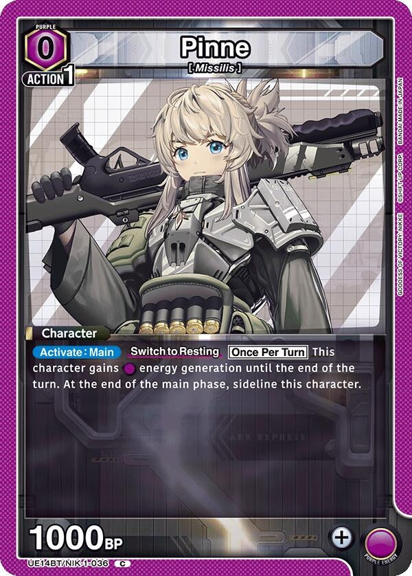 Image for Pinne (UE14BT) (UE14BT/NIK-1-036) - Union Arena