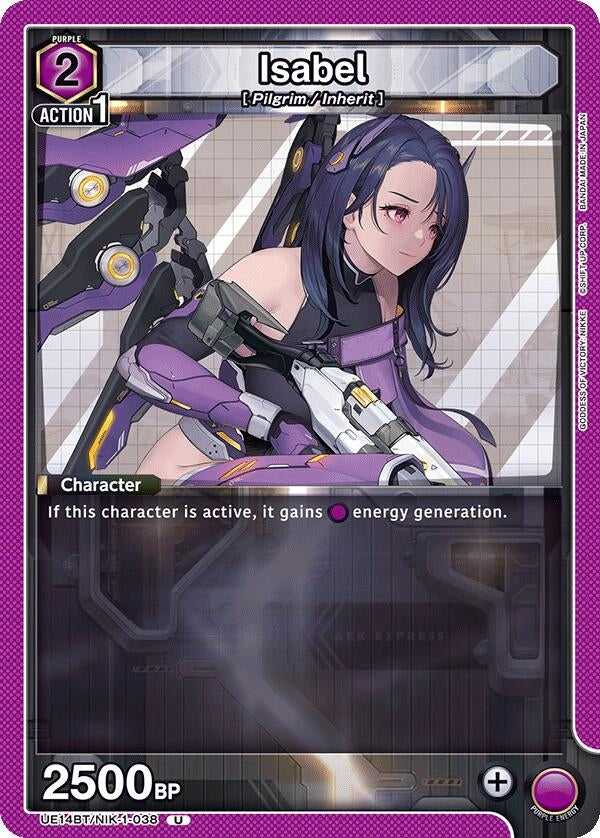 Image for Isabel (038) (UE14BT) (UE14BT/NIK-1-038) - Union Arena