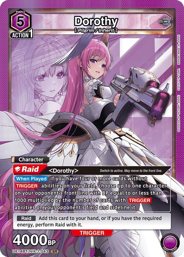 Image for Dorothy (043) (UE14BT) (UE14BT/NIK-1-043) - Union Arena