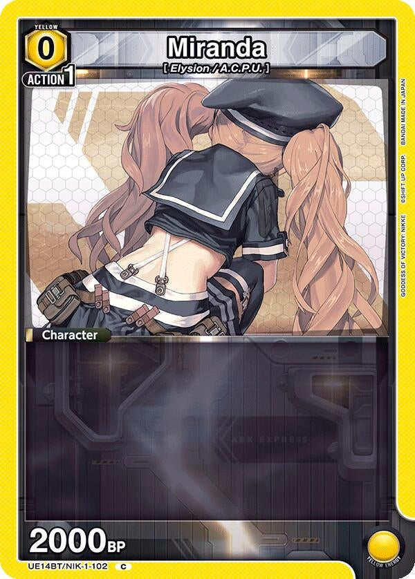 Image for Miranda (UE14BT) (UE14BT/NIK-1-102) - Union Arena
