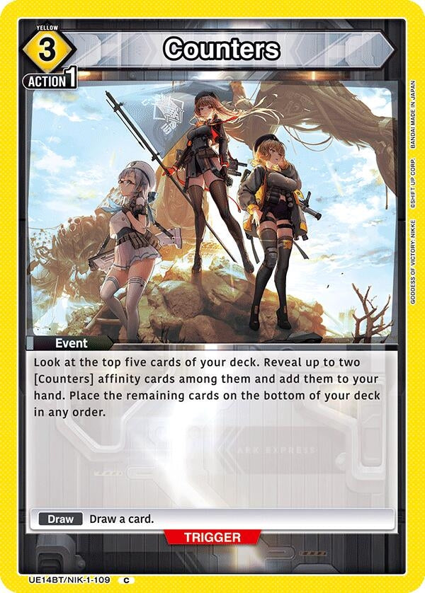 Image for Counters (UE14BT) (UE14BT/NIK-1-109) - Union Arena