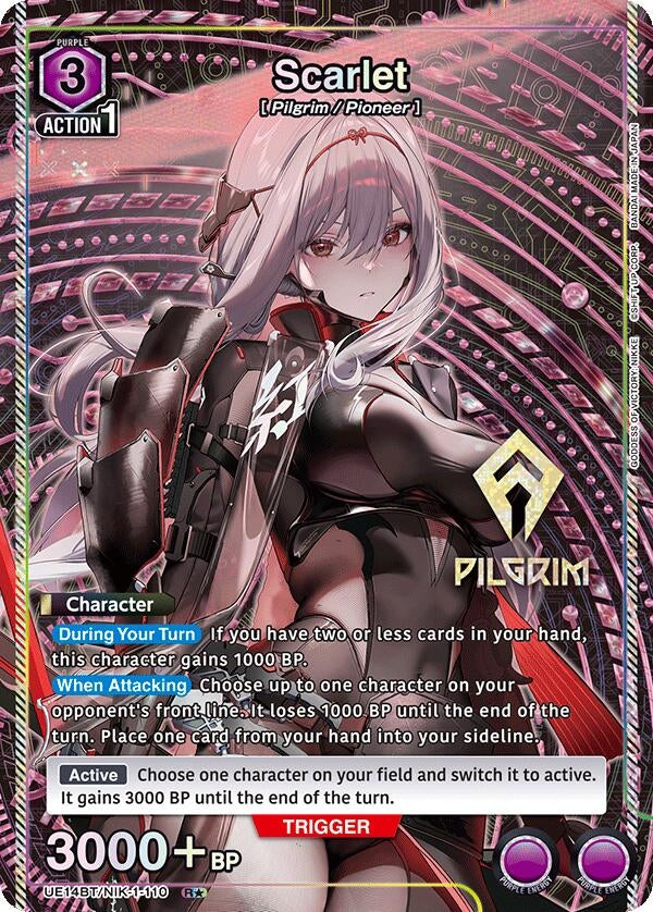 Image for Scarlet (110) (R*) (UE14BT) (UE14BT/NIK-1-110) - Union Arena