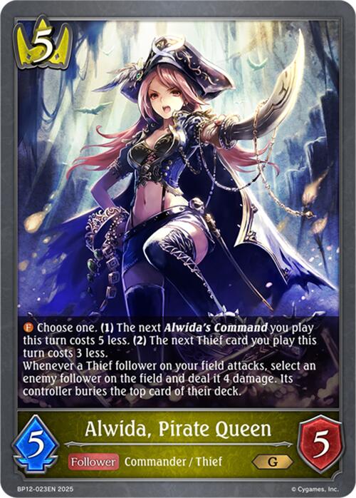 Alwida, Pirate Queen (BP12-023EN) [Worldreaver's Descent]