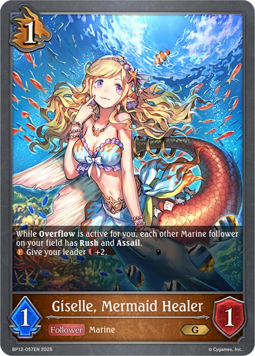 Giselle, Mermaid Healer (BP12-057EN) [Worldreaver's Descent]