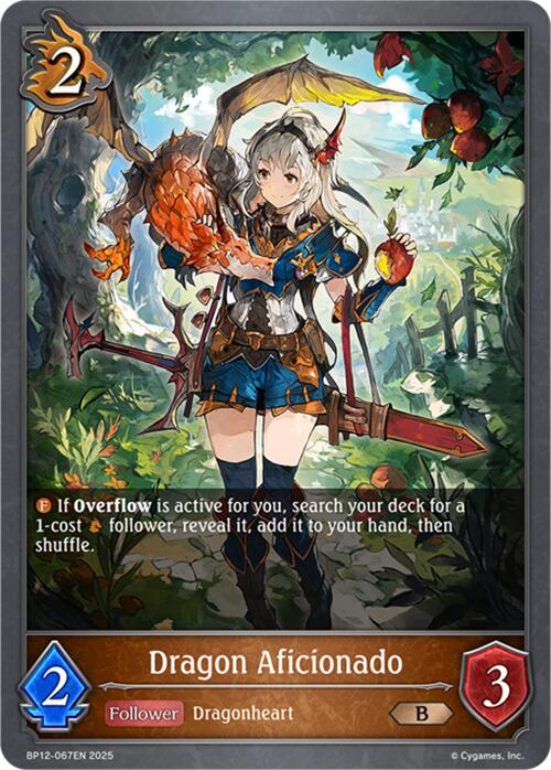 Dragon Aficionado (BP12-067EN) [Worldreaver's Descent]