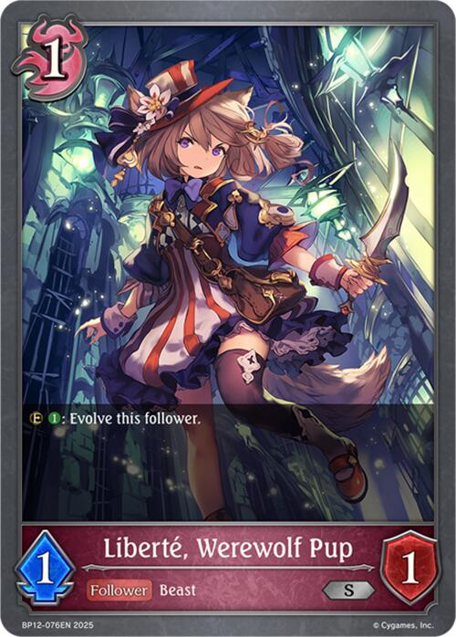 Liberte, Werewolf Pup (BP12-076EN) [Worldreaver's Descent]