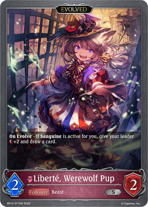 Liberte, Werewolf Pup (Evolved) (BP12-077EN) [Worldreaver's Descent]