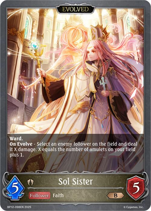 Sol Sister (Evolved) (BP12-098EN) [Worldreaver's Descent]