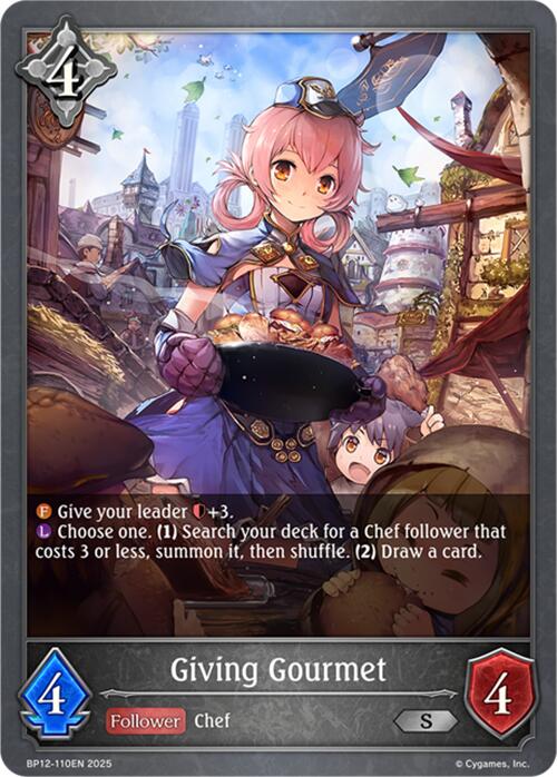 Giving Gourmet (BP12-110EN) [Worldreaver's Descent]