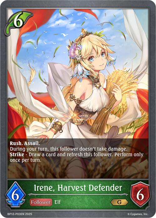 Irene, Harvest Defender - P03 (Foil) (BP12-P03EN) [Worldreaver's Descent]
