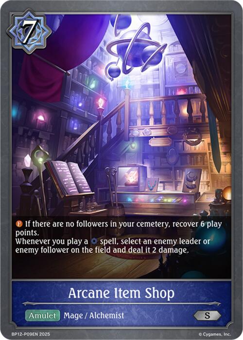 Arcane Item Shop - P09 (Foil) (BP12-P09EN) [Worldreaver's Descent]